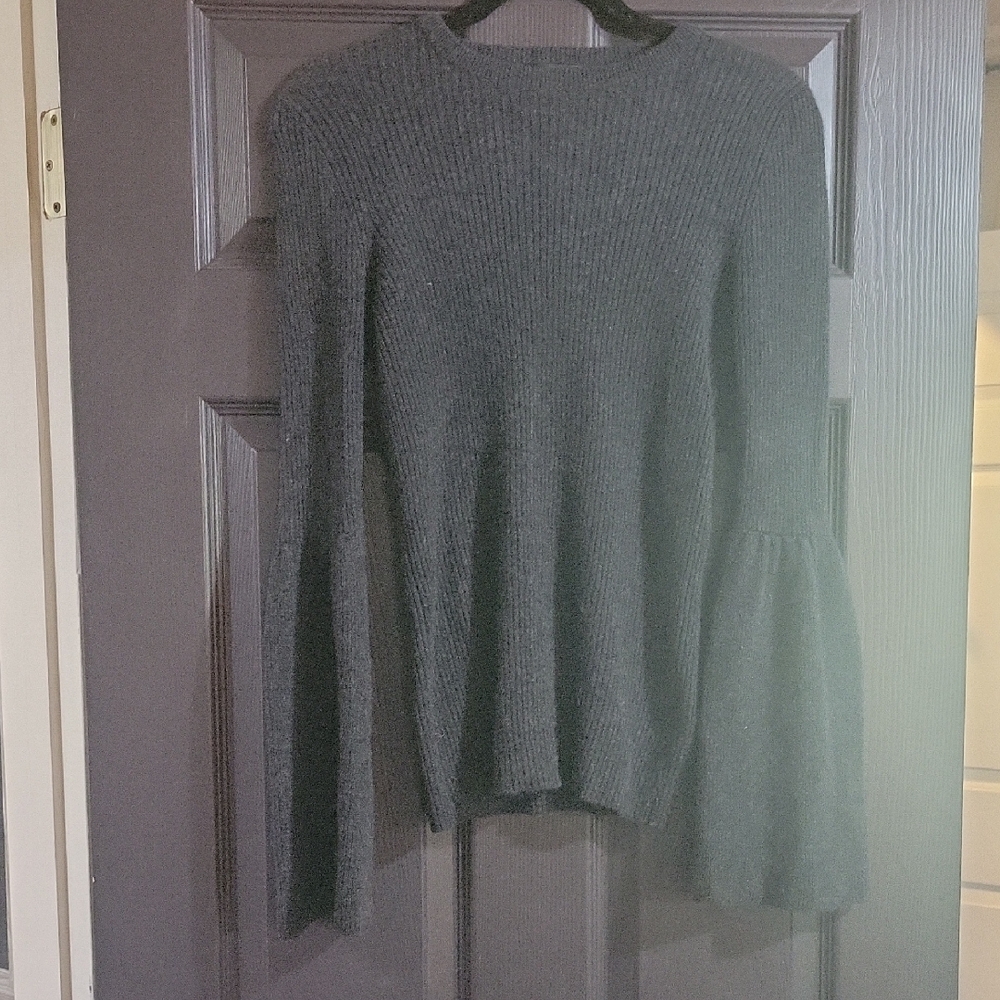 Magaschoni Charcoal 100% Cashmere Women's Sweater